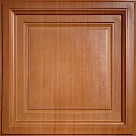 Ceilume Westminster 2ft x 2ft Caramel Wood Ceiling Tile V1-WEST-22CAR